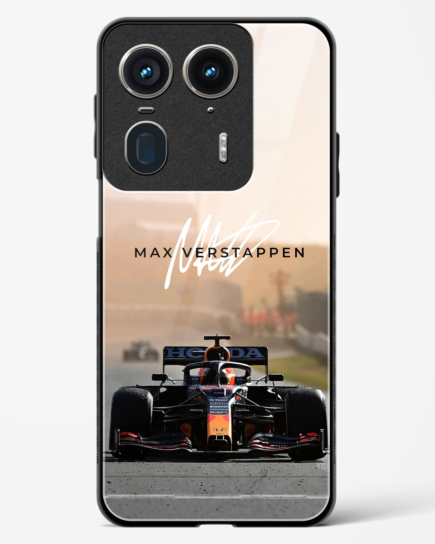 Max Verstappen RB16B Glass Case Phone Cover