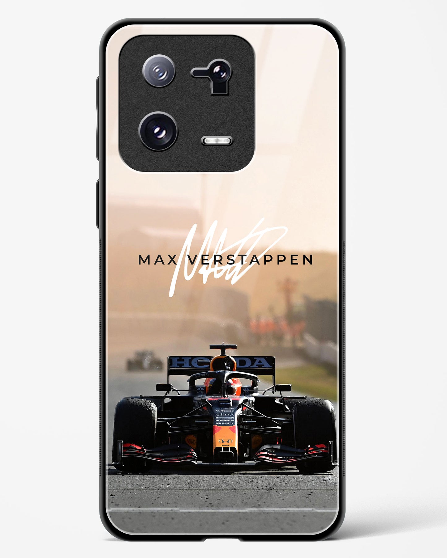 Max Verstappen RB16B Glass Case Phone Cover