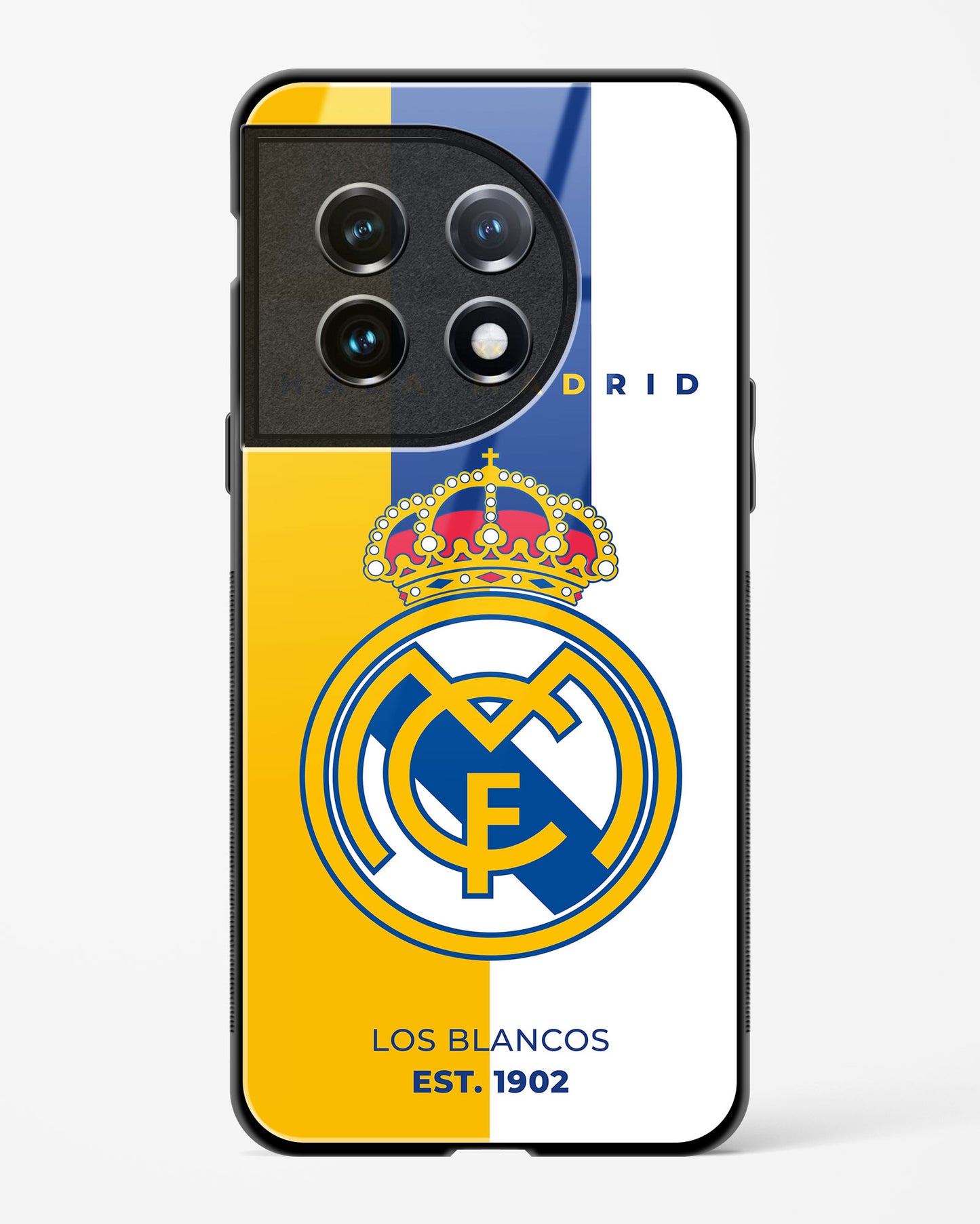 Real Madrid Glass Case Phone Cover