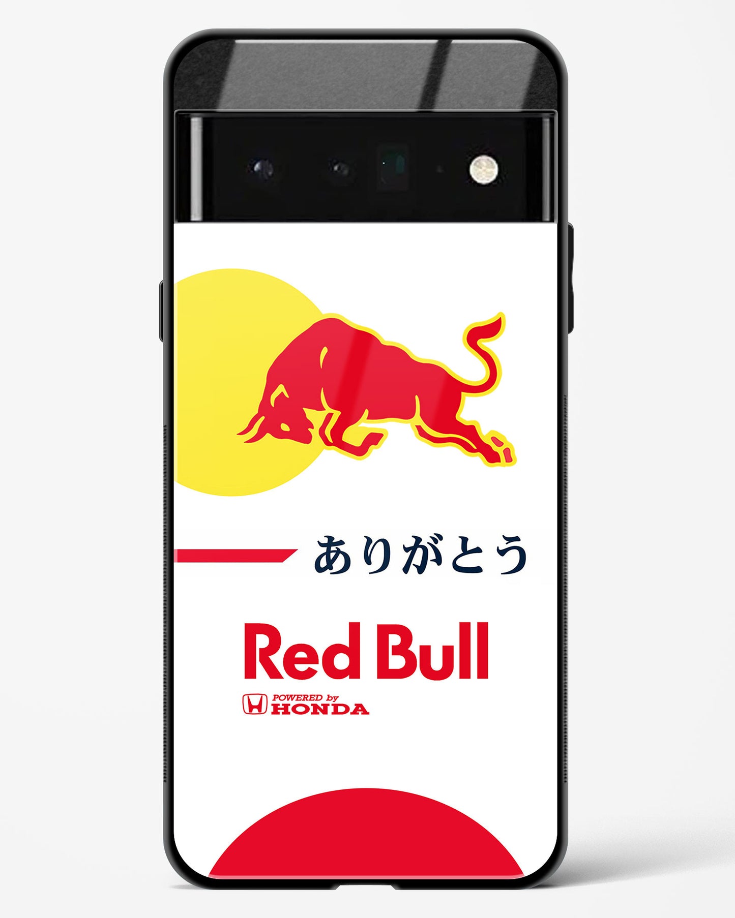 Honda Redbull Glass Case Phone Cover
