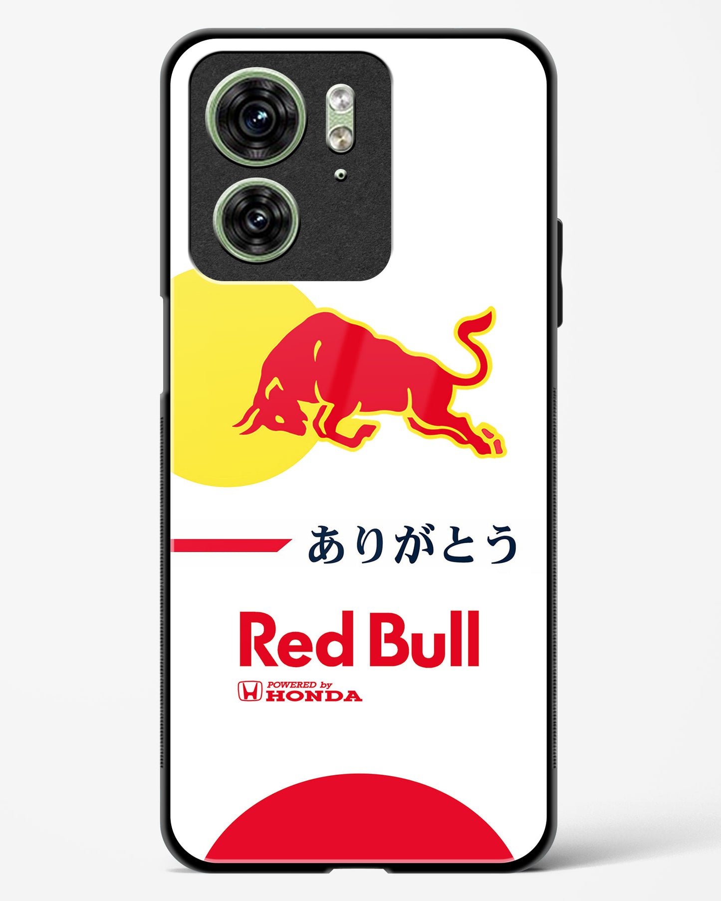 Honda Redbull Glass Case Phone Cover