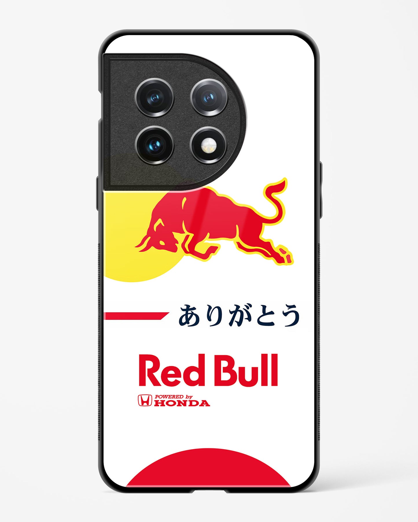 Honda Redbull Glass Case Phone Cover