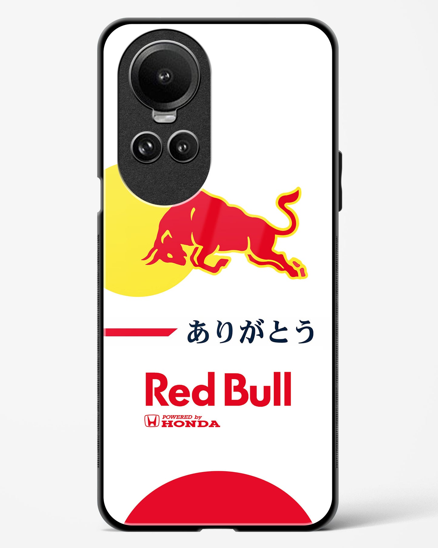 Honda Redbull Glass Case Phone Cover