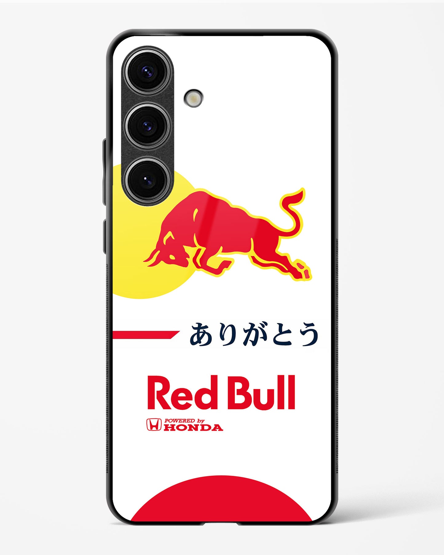 Honda Redbull Glass Case Phone Cover