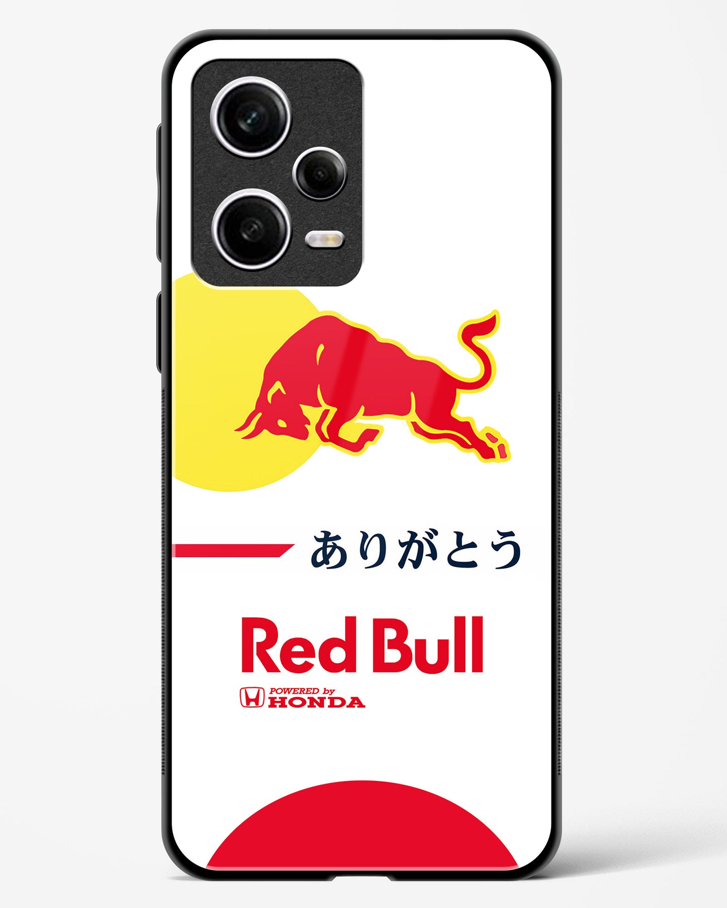 Honda Redbull Glass Case Phone Cover