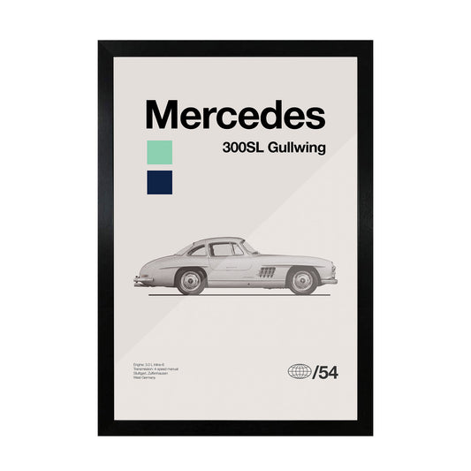 Mercedes 300SL Gullwing Vintage