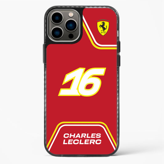 Charles Leclerc 16 Ferrari Drop Protection Phone Case