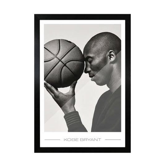Kobe Bryant Portrait Art Frame