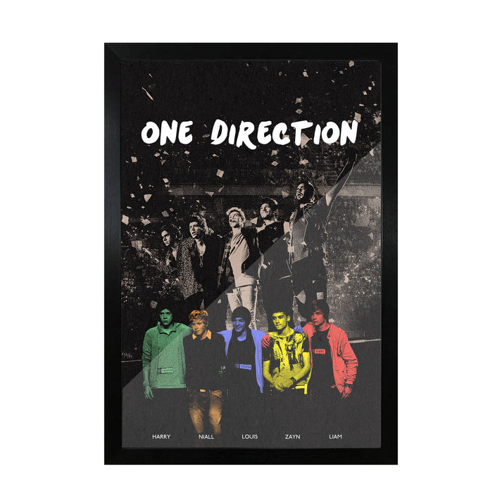 One Direction Framed Poster | One Direction Frames – Frameo Store