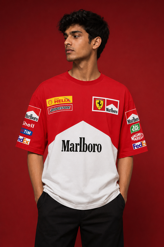 Vintage Ferrari Oversize Jersey