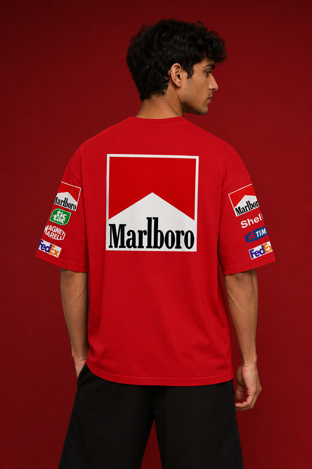 Vintage Ferrari Oversize Jersey