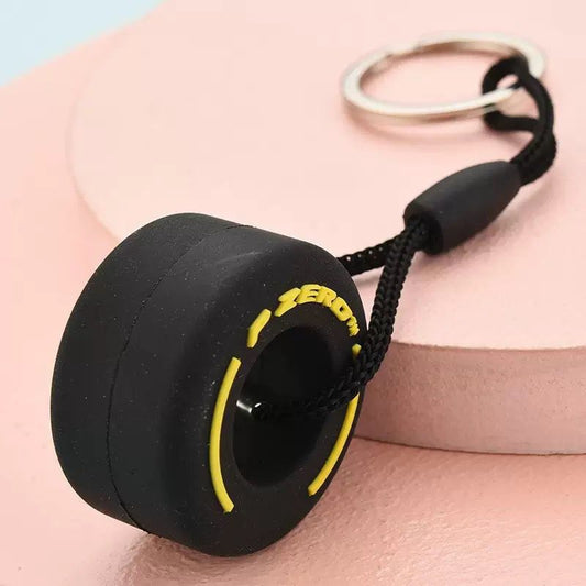 Formula One F1 Tire P-Zero Pirelli Keychain