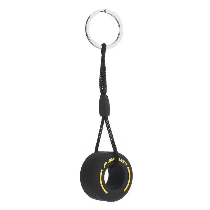 Formula One F1 Tire P-Zero Pirelli Keychain