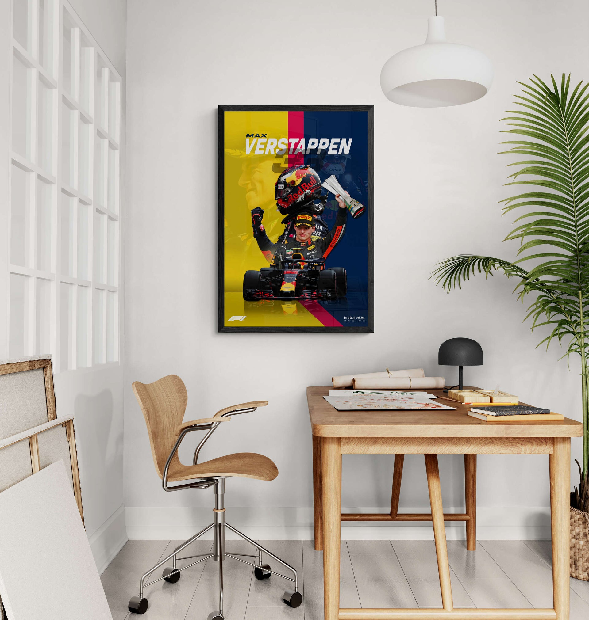 Max Verstappen Motorsport | Car Poster Wall Art – Prime Décor