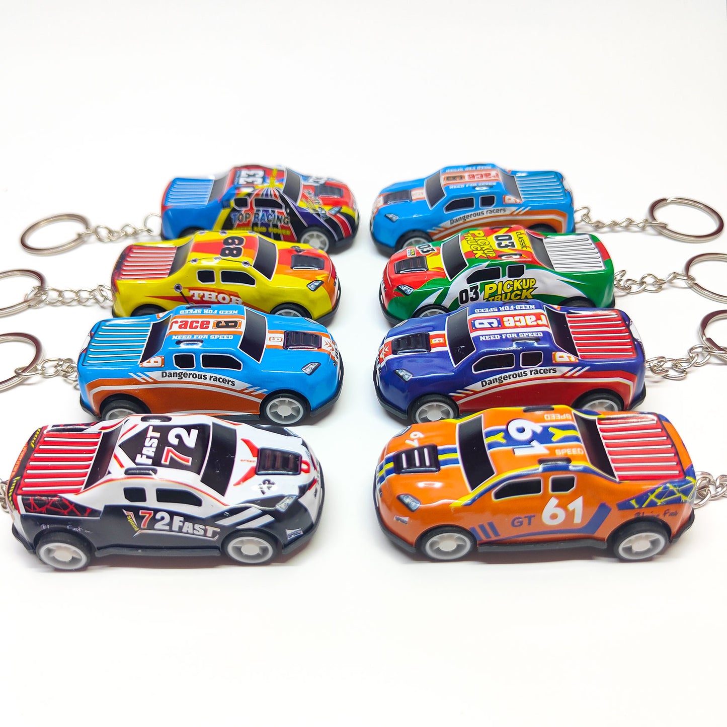 Automatic Car Keychain ( Set of 5 )