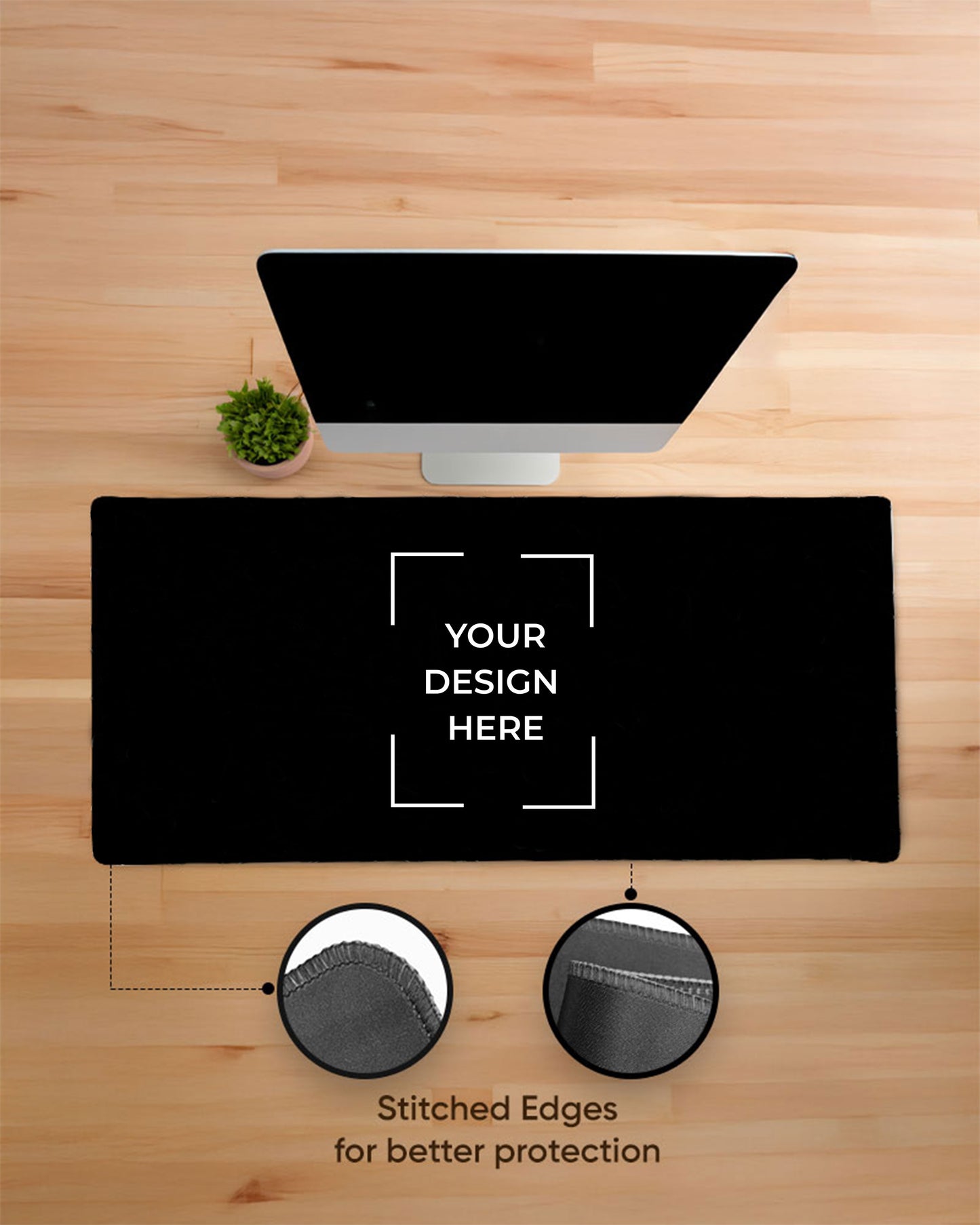 Custom EdgeGuard Desk Mat
