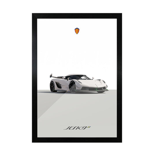 Koenigsegg Jesko Glass Frame