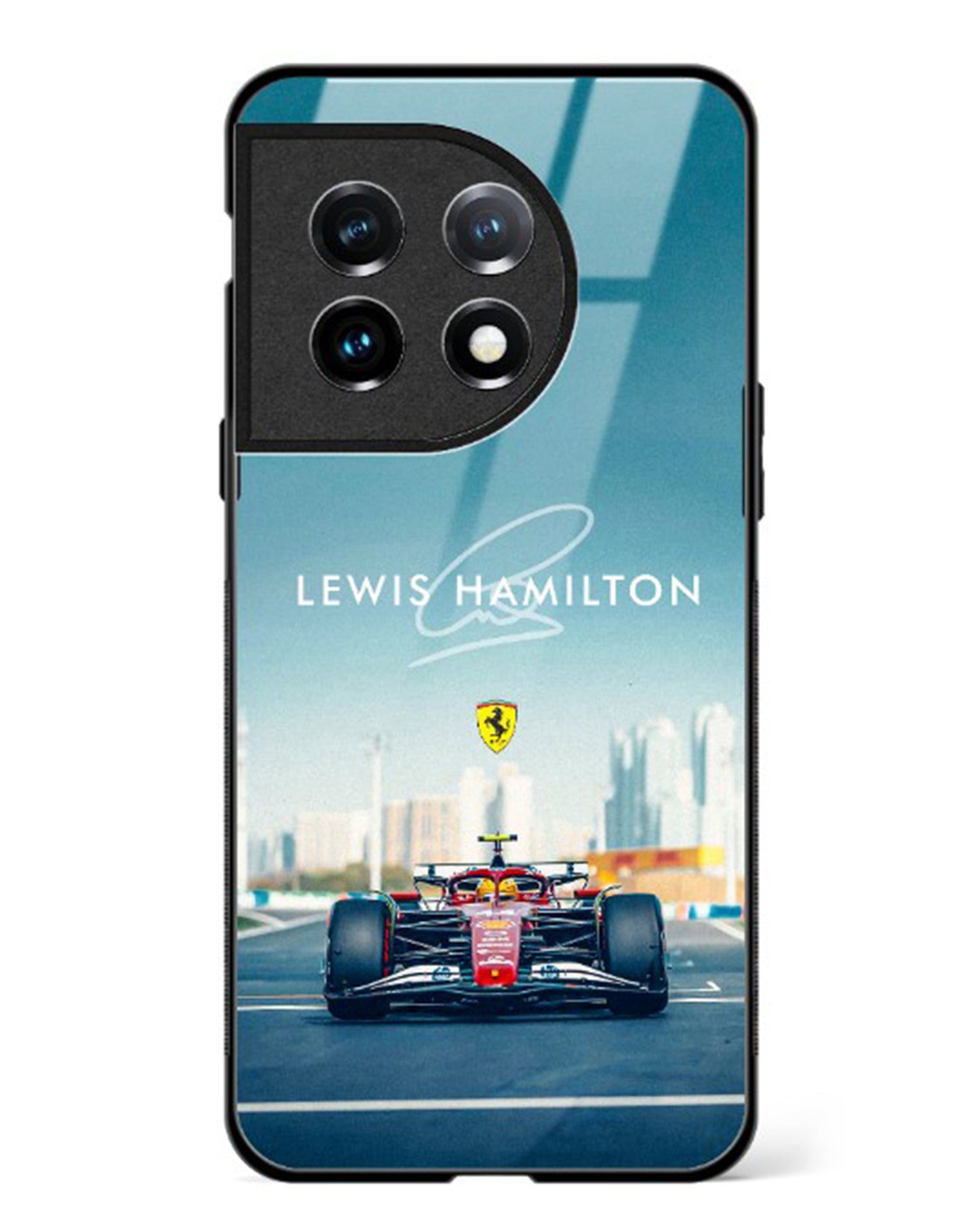Lewis Hamilton SF25 Glass Case Phone Cover