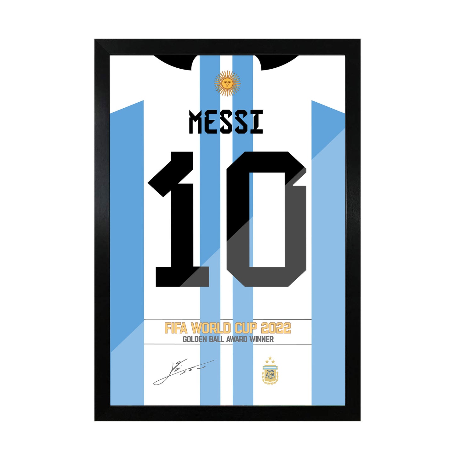 Messi Jersey Art