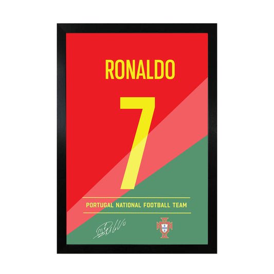 Cristiano Ronaldo Jersey Art