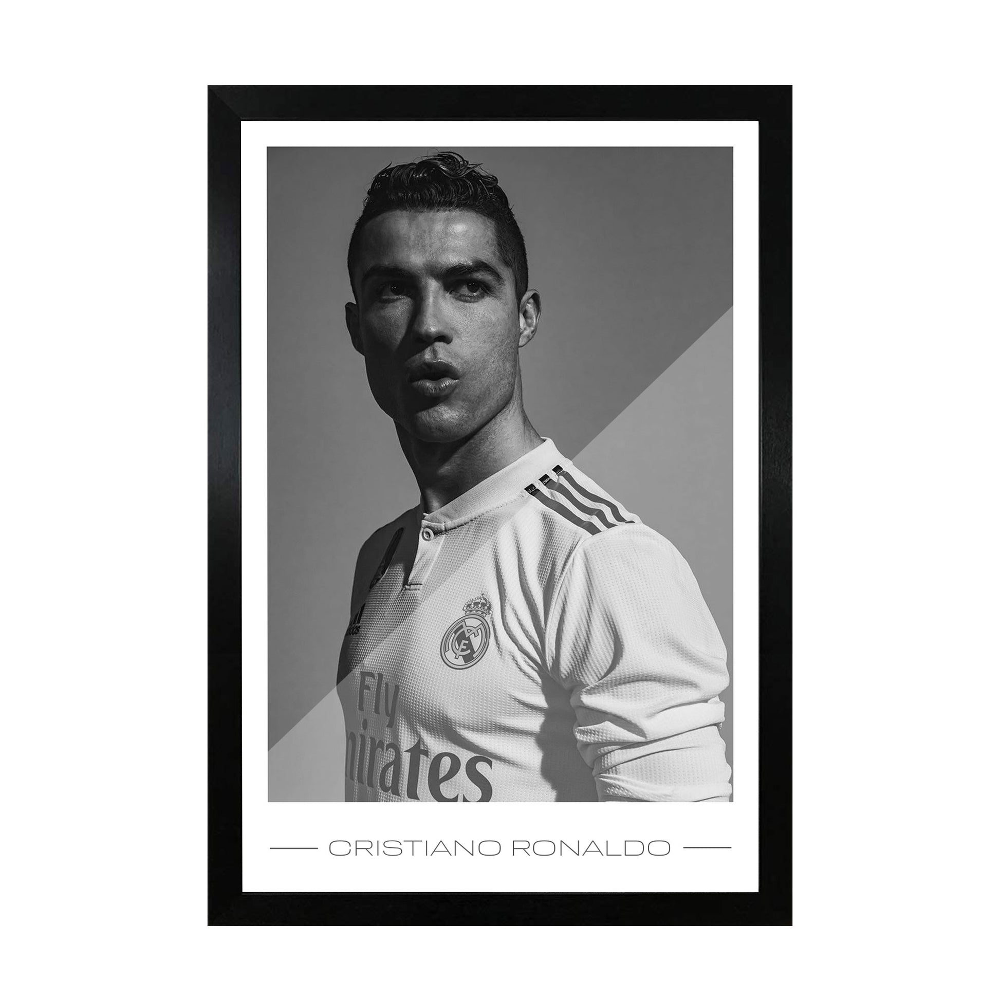 Cristiano Ronaldo Glass Frame