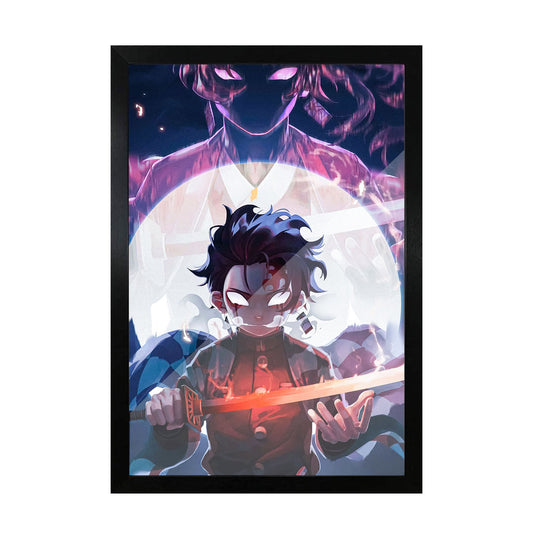 Tanjiro Sun Breathing Glass Frame